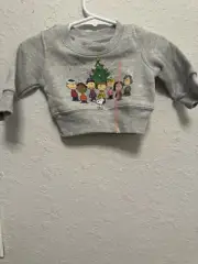 Charlie Brown Christmas Pullover Sweater Size Newborn Brand New With Tags