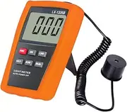 High Performance LCD Digital Lux Meter 10-200000 Cd/m2 Light Meter Linear UV Brightness Detector for Homes, Agriculture, Warehouse