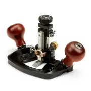 HONGDUI KM-17 Pro Router Plane Die Steel Body Adjustable Fence with CAM Lock Depth Stop Dual Blade 1/2inches width For F