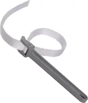 12 Inch Handle Strap Wrench, Adjustable Anti-Sliding Pipe Wrench, Oil Filter St