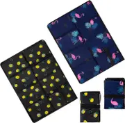 Pack of 2 Thermal Seat Mat Children Mat Waterproof Protection Moisture Seat Pad