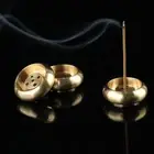 1pcs 5 Holes Mini Brass Incense Burner Incense Sticks Censer Holder Home De_k AP