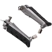 Motorcycle Front Footrest Pedal Foot Pegs Foot Pegs Pedals for CB250 CBR600F CB600F HORNET 600 NC700 As Shown