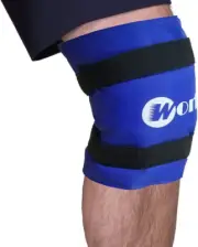 Knee Ice Pack Wrap around Entire Knee, Large Reusable Gel Ice Pack for Pain R...