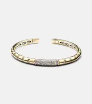 [Marina B] Marina B Ondine 18kt gold bangle with diamonds One Size gold