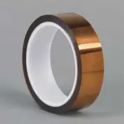 Dupont Elec Tape,100 ft Lx1/2 in W,1 mil,Amber Kapton HN Dupont Kapton HN