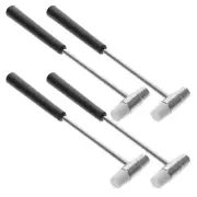 4 Pcs Framing Hammer Tools Multifunctional Small Soft and Hard Mallet