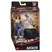 ELITE WWE NATALYA - DECADE OF DOMINATION - WITH DIVA'S TITLE AND DISPLAY TABLE
