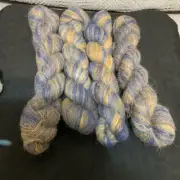 lace mohair yarn hank 50g * 4 (#664)