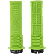 DMR DeathGrip Flanged Grips - Thin, Lock-On, Sick Green DMR-G-BREN-THIN-SG