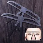 Microblading Eyebrow Stencil Measure Permanent Makeup Tattoo Ruler Template se