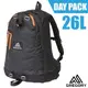 【美國 GREGORY】 DAY PACK 日用雙肩休閒後背包26L(YKK拉鍊)/大容量主袋.八字環扣設計_ 65169-1041 黑