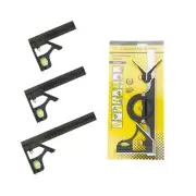 Square Protractor Combination Circle Center Angle Ruler Adjustable Square Ruler