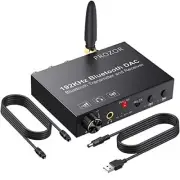192KHz DAC Digital to Analog Audio Converter with Bluetooth 5.0 Audio Transmi...