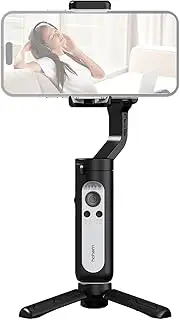 i XE 3-Axis Smartphone Gimbal Stabilizer Portable Phone Vlog Gimbal Anti-Shake with Mini Tripod 280g Load Capacity Replacement for 14/13/12/11 Android Smartphones