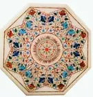 2'x2' Marble Coffee Center Table Top Inlay antique blue Lapis Mosaic antique mf