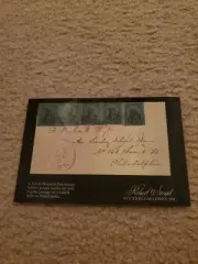 US City Dispatch Philadelphia Post Stamps Postcard Washington Siegel Auction 1