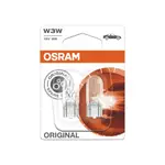 OSRAM歐司朗 ORIGINAL 2821 儀錶燈小炸彈燈泡 W3W 12V 3W(2入)【真便宜】