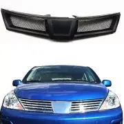 Fiberglass Front Bumper Grille Grill Mesh Honeycomb For Nissan Versa 2007-2012 (for: Nissan)