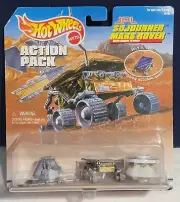 1997 Hot Wheels Action Pack JPL Sojourner Mars Rover Mattel Wheels