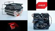 AMD Near Silent Cooler for Phenom & FX Series Processors Socket AM3 AM2 940 New