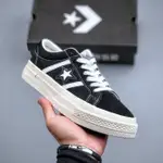 []CONVERSE JACK STAR BARS J麂皮1號低幫休閒運動鞋36-44