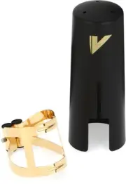 Vandoren M|O Baritone Saxophone Ligature and Cap - Gilded