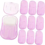 Ciieeo Compact Travel Soap Sheets Pack Hand Wash Soaps for Hotel Travel Outdoor Activities