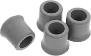 4Pcs Non Slip Rubber Tips for Shower Chair Durable Replacement Feet Covers for Seniors Compatible with Bath Chairs and Floor Protection for Bathroom Surfaces