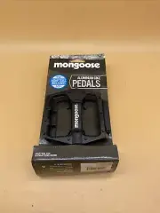 Mongoose Mountain Bike Pedals Lightweight Durable with Reflective Strips 9 16...
