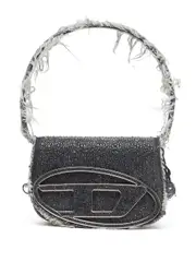 [Diesel] Diesel-Borsa A Spalla 1dr Mini Con Strass-Donna OS