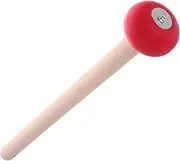 Kisangel Wooden Drum Mallet with Rubber Tip Durable Xylophone Mallet for Precision Performance Comfortable Grip for Gongs and Concerts Versatile for Traditional Ceremonies and Events