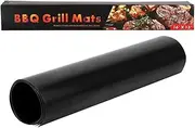 BBQ Grill Matt, 40x33cm Non‑Stick BBQ Pad Grilling Mat Baking Mat Barbecue Accessories for Electric Grill Gas Charcoal for Outdoor Home Gardens Cooking