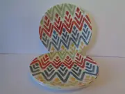 4 Corelle Zamba Luncheon Plates 8-1/2" Diameter New Made in USA