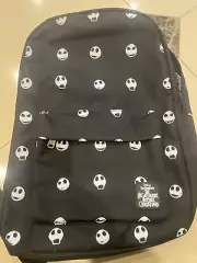 Loungefly Jack Skellington Skull Backpack With Padding And Tags Disney **RARE**
