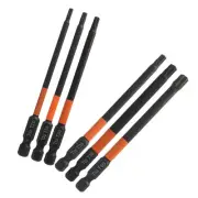 Efficient 14 Inch Hex Head Drill Bit with Magnetic T10T40 Screwdriver Bits