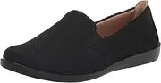 [LifeStride] Women's, Next Level Slip-On, True Black, 7.5 US