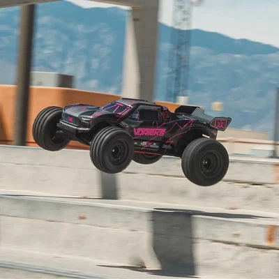 ARRMA ARA3505T3 1/10 VORTEKS 223S DSC 2WD RTR Brushless Stadium Truck, Pink