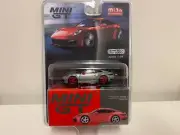 1/64 Mini GT Porsche 911 992 Carrera 4S Silver Diecast Car Model MGT00283 CHASE