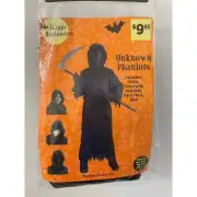 NWT Unknown Phantom Halloween costume medium 8-10, robe & hood C526