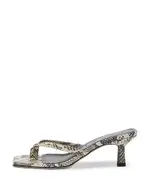 Aeyede Women's Wilma Snake Embossed Sandals