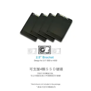 Probox HF7 USB 3.1 Gen-II 3.5/2.5吋四層式SATA硬碟外接盒(雙介面 (7.3折)