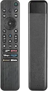 RMF-TX920U Voice Backlit Remote Control Compatible with Sony 2024 Smart TV K43S20M2 K-43S20M2 K43XBR80M2 K-43XBR80M2 K43XR50 K-43XR50 Replacement Controller with Netflix PrimeVideo YouTube Buttons