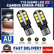 4 *T10 LED Car Side Wedge Parker Light Bulbs 6000K Super Bright White 3030 (for: BMW)
