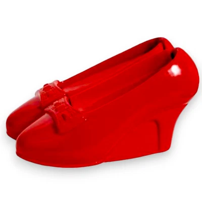 Wizard Of Oz Ruby Slippers Ceramic Cookie Jar-Original New Merch From Westland