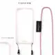 LITTLE CLOSET Strap iPhone case for SE/8/7/6s/6/ Glass Pink eslite誠品