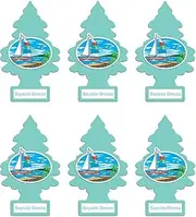Little Trees Car Air Freshener 6-Pack (Bayside Breeze)