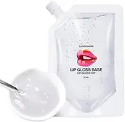 Gloss Base, Healthy Lipgloss - 50ml Lip Balms, Clear Versagel Base for DIY Lip Gloss Lear-au