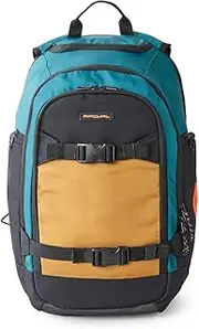 [Rip Curl] Lip Curl Backpack 13 L (Laptop Storage) [13HMBA / POSSE] Multi-functional Blue Green 1SZ [one size], blue green, 1SZ [one size]
