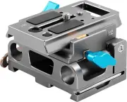 Universal 15Mm LWS Arri Standard Baseplate for Blackmagic Pocket Cinema Camera 4